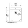 Мойка Ukinox Иннова IND500.600 -GT6C 0C: Качественная и стильная мойка для вашей кухни