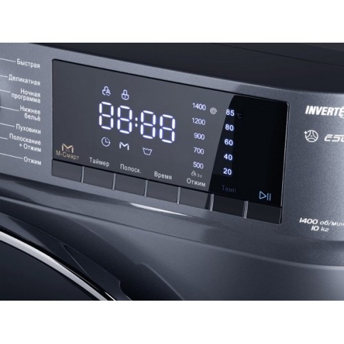 Стиральная машина MAUNFELD MFWM1410SB02 - Эффективная стирка и современный дизайн
