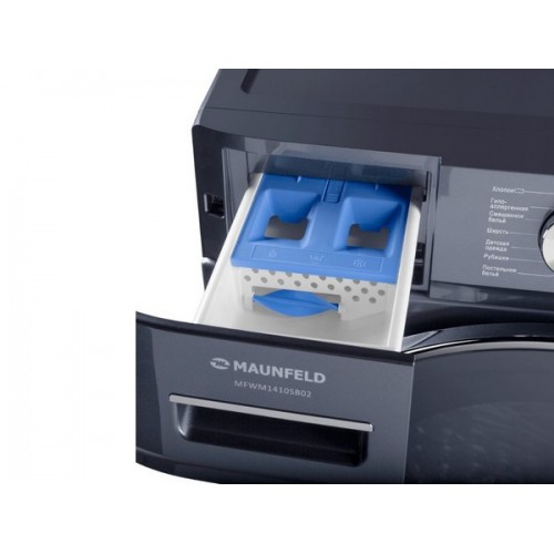 Стиральная машина MAUNFELD MFWM1410SB02 - Эффективная стирка и современный дизайн