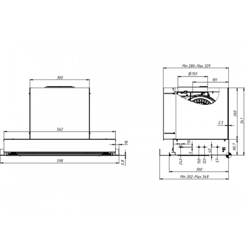 Вытяжка Franke T-FORM CR 60 (305.0712.003) - Эффективное решение для вашей кухни