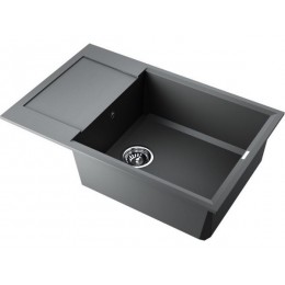 Мойка 34978 Omoikiri Sakaime 78-LB-PL Tetogranit, 780x500 мм, врезная, с крылом