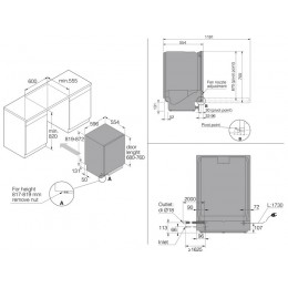 Посудомоечная машина ASKO DFI544B, 60 см, 14 комплектов, 42 дБ, Turbo Combi Drying™, SKU 29882