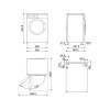Стиральная машина SMEG WM3T84RU4 - Эффективная стирка с современным дизайном и функциями