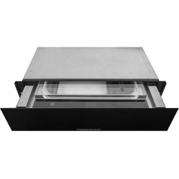 Вакууматор Kuppersbusch CSV 6800.0 S, 60 см, черное стекло, 3 м³/ч, 3 уровня вакуумирования, 140х595х557 мм, SKU 32685