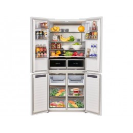 Холодильник MAUNFELD MFF190NFDPW SKU 33488, Side-by-side, 503 л, A+, белый