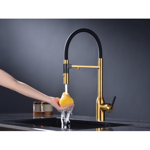 Смеситель Paulmark Magneto One Ma213188-BG в брашированном золоте - идеальный выбор для вашего интерьера
