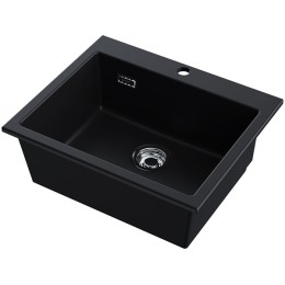 Мойка Omoikiri Omishima 60-BL Matt Natceramic/черный матовый (4997480)