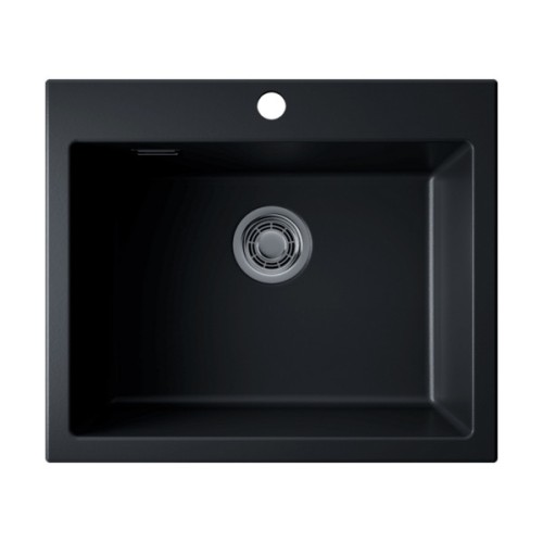 Мойка Omoikiri Omishima 60-BL Matt Natceramic/черный матовый (4997480)
