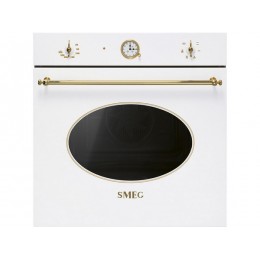 Духовой шкаф SMEG SF68C1B, 60 см, 70 л, белый, 6 функций, таймер, 250 °С, SKU 34191
