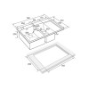 Мойка Paulmark Kroner 78/2SF PM227851-BGL в брашированном золоте - идеальное решение для вашей кухни
