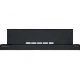 Вытяжка MEFERI SLIDEBOX60BK LIGHT 29492, черная, 60 см, 650 м³/ч, 2 скорости, LED освещение
