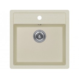 Мойка Kuchenstern TOP 50 (SKU 30895) Ku-Granit 515x510 мм, врезная, 10 мм