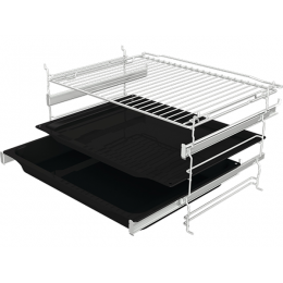 Духовой шкаф Gorenje BOS6737SYB, 60 см, черный, 77 л, 300 °C, A, Antifinger, IconLED, GentleBake, PerfectGrill, AquaClean, SilverMatte, SKU 27398