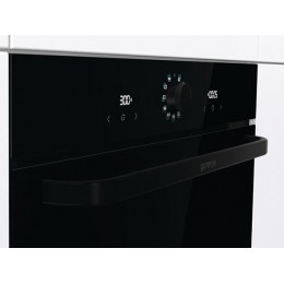 Духовой шкаф Gorenje BOS6737SYB, 60 см, черный, 77 л, 300 °C, A, Antifinger, IconLED, GentleBake, PerfectGrill, AquaClean, SilverMatte, SKU 27398
