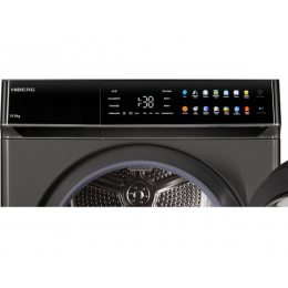 Сушильная машина HIBERG HDQ11 - 10 кг, темно-серая, A+, 14 программ, SKU 28398