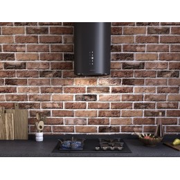 Вытяжка KRONA TINA 350 BLACK 3P, SKU 18899, 1000 м³/ч, черный, металл