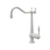Смеситель Paulmark Retro Re213226-WH (431) - Белый матовый, стильный и надежный выбор для вашей кухни