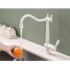 Смеситель Paulmark Retro Re213226-WH (431) - Белый матовый, стильный и надежный выбор для вашей кухни