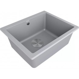 Мойка Paulmark Gera 60 PM205546-GRM, гранит, 550x460 мм, универсальный монтаж, SKU 23803