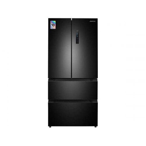 Холодильник MEFERI MFR83BLACK IX - Total No Frost, French Door, Комфортный и Энергоэффективный