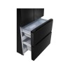 Холодильник MEFERI MFR83BLACK IX - Total No Frost, French Door, Комфортный и Энергоэффективный