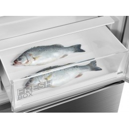 Холодильник MIDEA 30104, 60 см, черный, A++, 386 л, No Frost