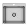 Мойка Ukinox Практика PRB600.500 -GT10C 0CW & S с выпуском - Качественная и функциональная мойка для вашей кухни