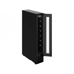 Винный шкаф Kuppersberg RBW 15, встраиваемый, черный, 15 см, 7 бутылок, SKU 30714