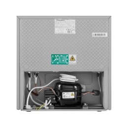 Холодильник MAUNFELD MFF50SL 33519, 50л, A+, серебристый, DeFrost