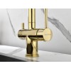 Смеситель Paulmark Serpentine Se213222-G в золоте - Элегантное решение для вашей ванной