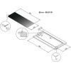 Варочная панель Falmec PIANO INDUZIONE BLACK MATT 88x40 Panoramic индукционная