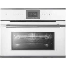 Духовой шкаф Kuppersbusch CBM 6550.0 W3 43л, 1000Вт, СВЧ, белое стекло, 14 режимов, 32822