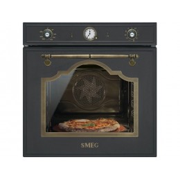 Духовой шкаф SMEG 33123, антрацит, 60 см, 65 л, A, 9 функций