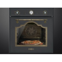 Духовой шкаф SMEG 33123, антрацит, 60 см, 65 л, A, 9 функций