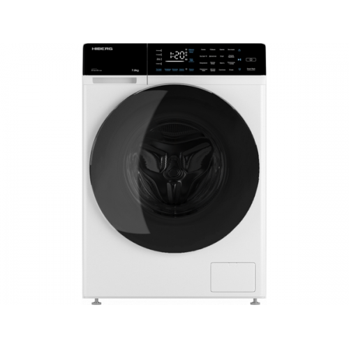 Стиральная машина HIBERG i-DDQ9 - 712 W: Эффективная стирка с инверторным двигателем и современным дизайном