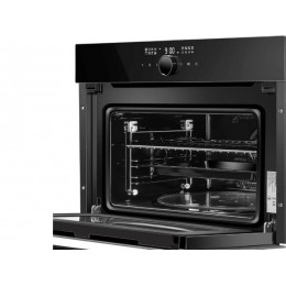 Духовой шкаф MAUNFELD XCMO4418GB 33624, компактный с СВЧ, 44 л, черный, 15 режимов.