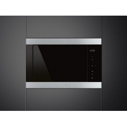 СВЧ-печь SMEG FMI325X 60 см, 25 л, нержавеющая сталь, 900 Вт, сенсорное управление, 8925