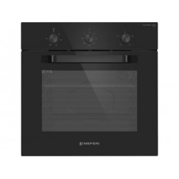 Духовой шкаф MEFERI 29325, электрический 60 см, черный, 60 л, гриль, класс А