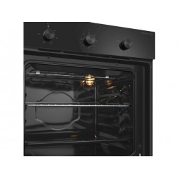 Духовой шкаф MEFERI 29325, электрический 60 см, черный, 60 л, гриль, класс А