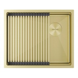 Мойка Paulmark 34727 54 см, нерж. сталь, 1 чаша, 540х450 мм