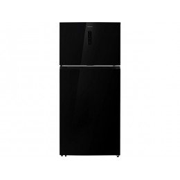 Холодильник HIBERG i-RFT 750G B, 84 см, черное стекло, 635 л, A++