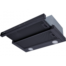 Вытяжка EXITEQ EX-1416 black, 60 см, 850 м³/ч, сенсорное управление, 44 дБ, 2 скорости, алюминиевый фильтр, SKU 28531.