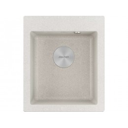 Мойка Paulmark Kante 40 PM104249-GR, гранит, 415х490 мм, SKU 23732