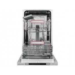 Посудомоечная машина Kuppersberg GSM 4572, 45 см, А++, 9 комплектов, 49 дБ, серебристая, SKU 26934