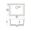 Мойка Omoikiri Okinoshima 61-U/I-BL Natceramic черный - качество и стиль для вашей кухни