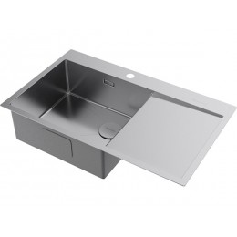 Мойка Omoikiri Akisame 86-L Side-IN нерж. сталь/нержавеющая сталь (4997031)