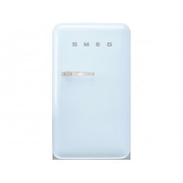 Холодильник SMEG FAB10RPB6, 54.5 см, пастельный голубой, 122 л, статическое охлаждение, D класс, 35 дБ, SKU 29236