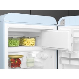 Холодильник SMEG FAB10RPB6, 54.5 см, пастельный голубой, 122 л, статическое охлаждение, D класс, 35 дБ, SKU 29236