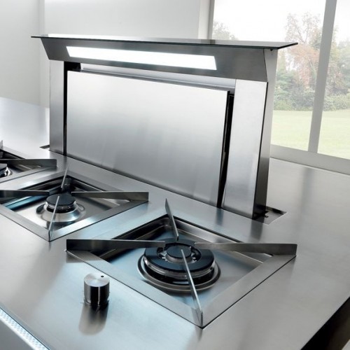 H1: Вытяжка Falmec DOWNDRAFT GLASS BLACK 90 - Элегантное решение для вашей кухни