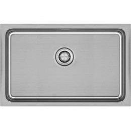 Мойка Paulmark Vista 74 PM307444-BS, врезная, нержавеющая сталь, 740x440x200 мм, SKU 33139.